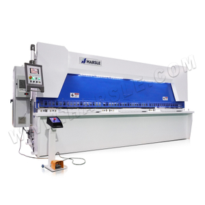 QC11K-6×3200 Guillotine Shearing Machine with ELGO P40T, Automatic Pneumatic Rear Support