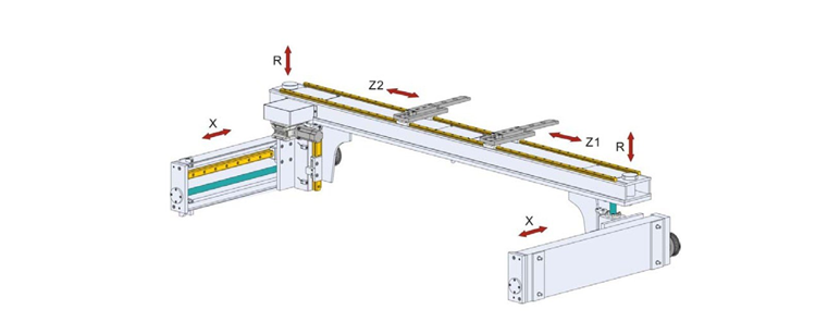 Part of hydraulic press brake machine - HARSLE MACHINE z1 parts diagrams 