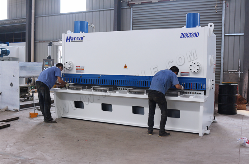How to Adjust the Blade Gap of Shearing Machine? HARSLE
