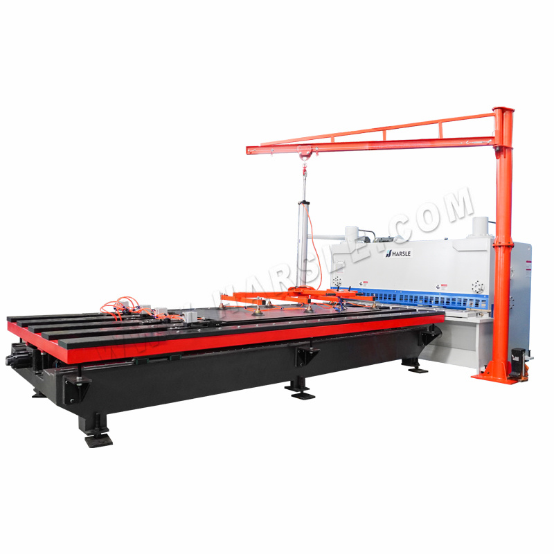 Guillotine Shearing Machine with Front Feeding Table