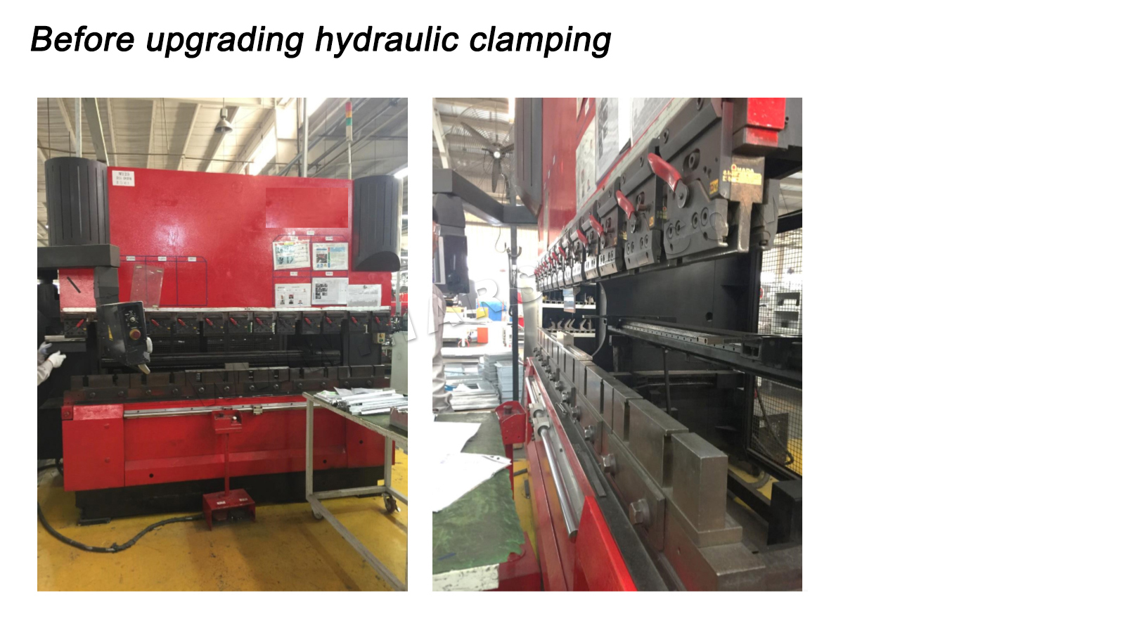 Advantages of CNC Press Brake Tooling Hydraulic Clamping System HARSLE